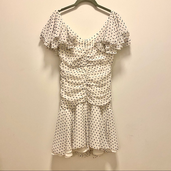 Bardot Jessi Ruched & Ruffled Party Dress - Picture 4 of 6